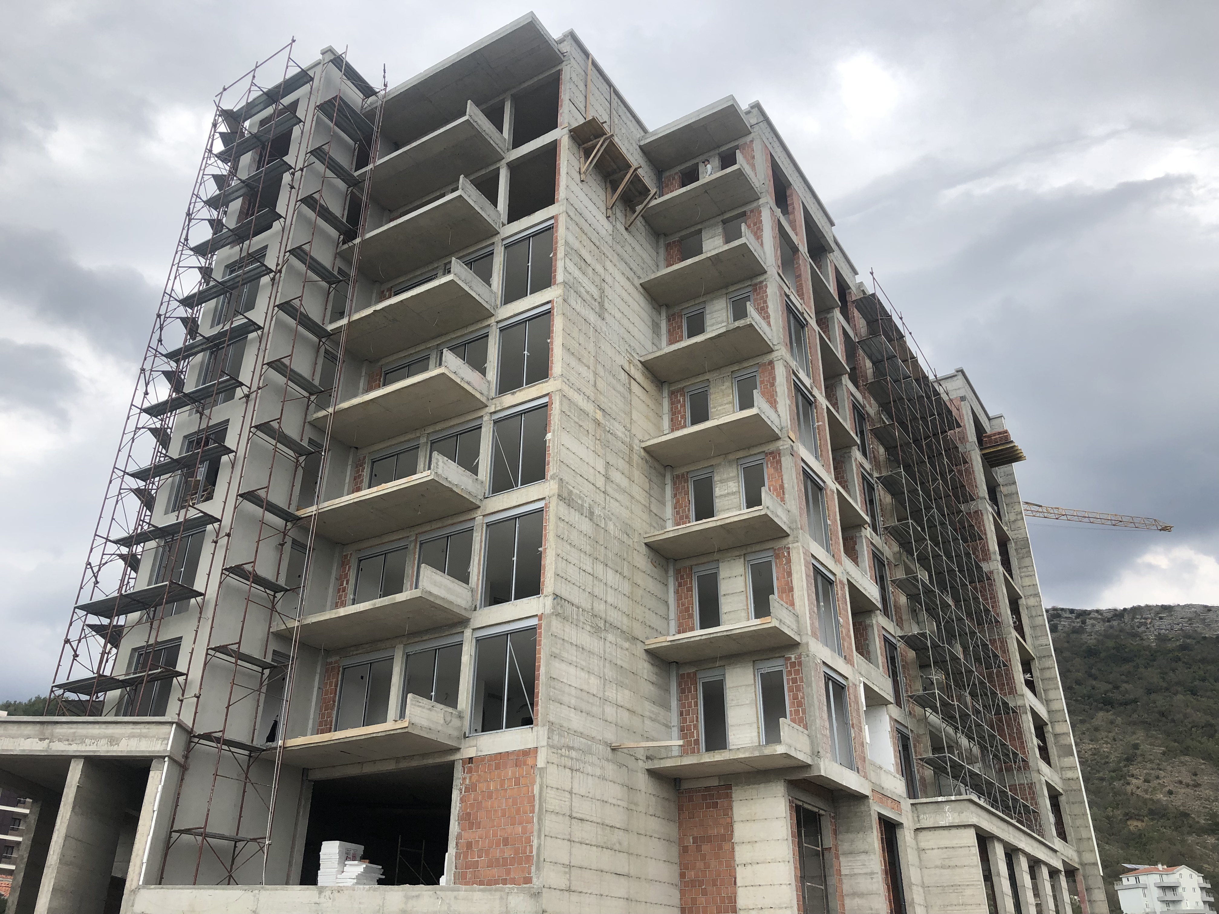 Projekt:<b>
                                            Apartmanski objekat - Bečiči
                                            </b>