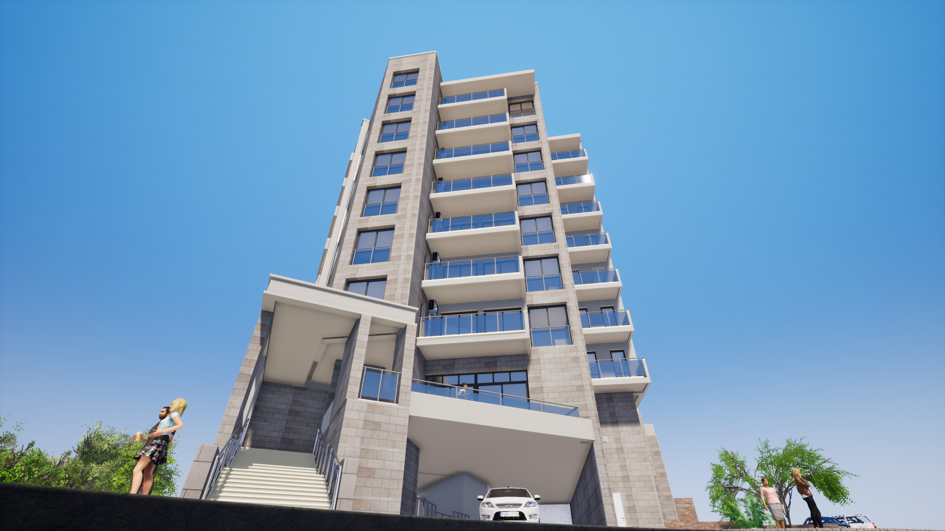 Projekt:<b>
                                            Apartmanski objekat - Bečiči
                                            </b>